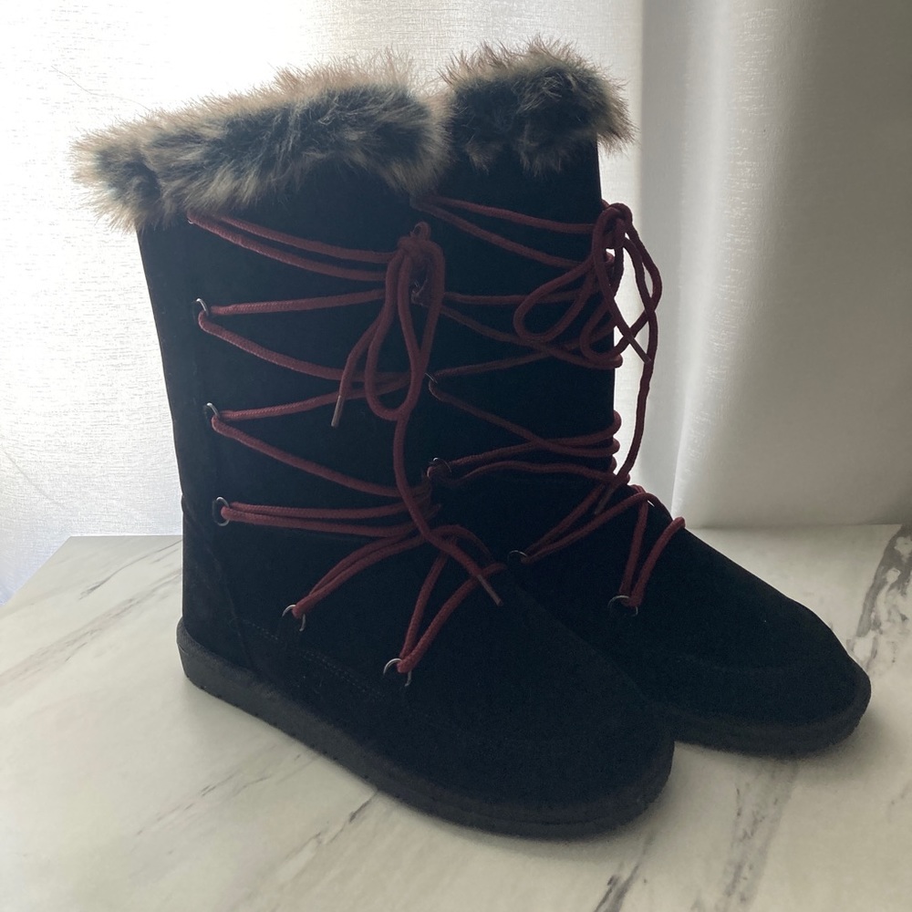 Rampage Black Snow Boots Size 8